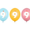 Balony 30 cm, 9, mix (1 op. / 50 szt.)