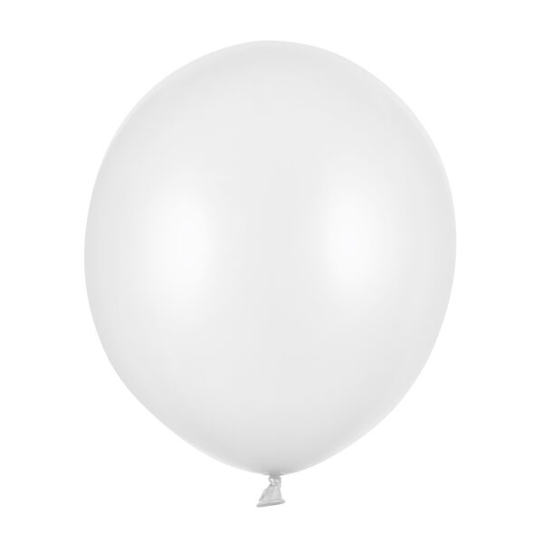 Balony Strong 43cm, Metalic Pure White (1 op. / 25 szt.)