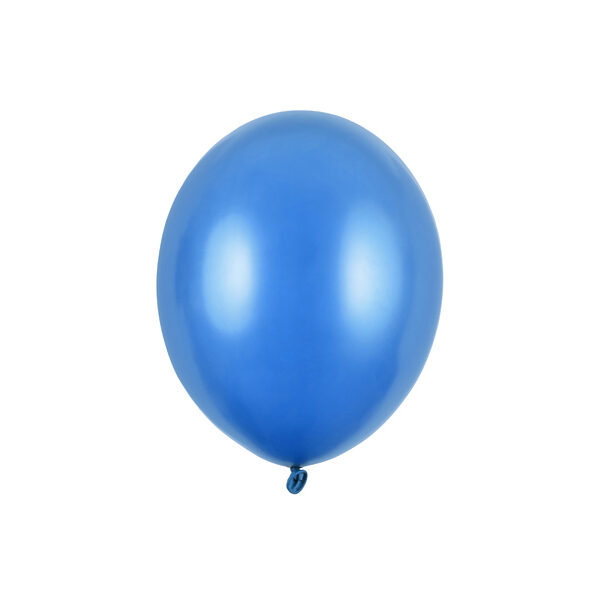 Balony Strong 12cm, Metallic Corn. Blue (1 op. / 100 szt.)
