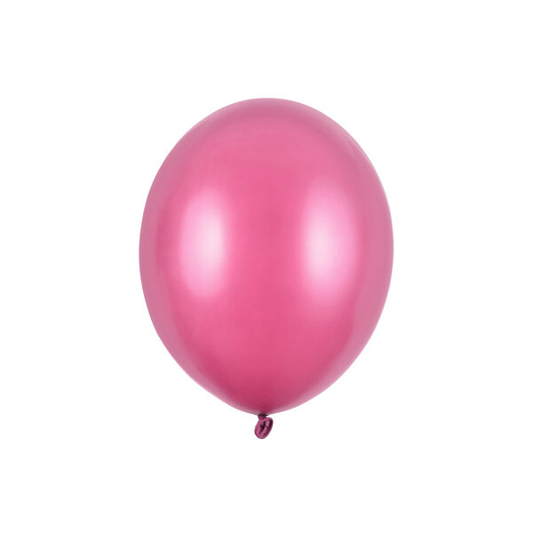 Balony Strong 12cm, Metallic Hot Pink (1 op. / 100 szt.)
