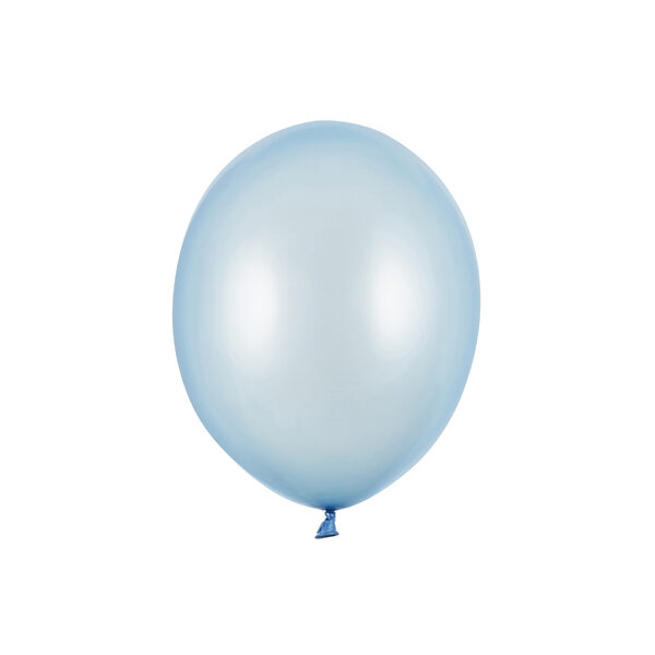 Balony Strong 12cm, Metallic Baby Blue (1 op. / 100 szt.)