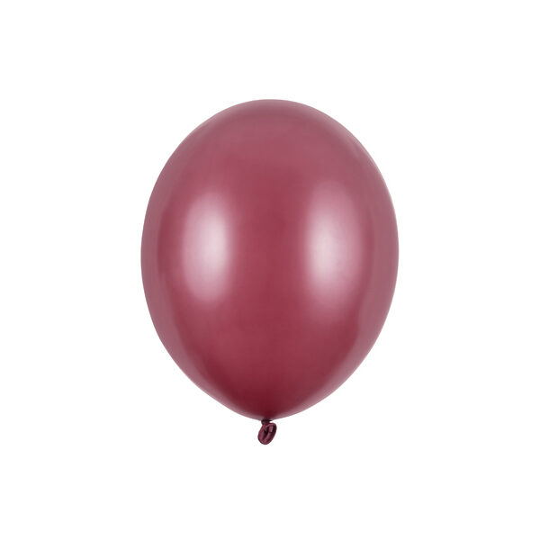 Balony Strong 12cm, Metallic Maroon (1 op. / 100 szt.)