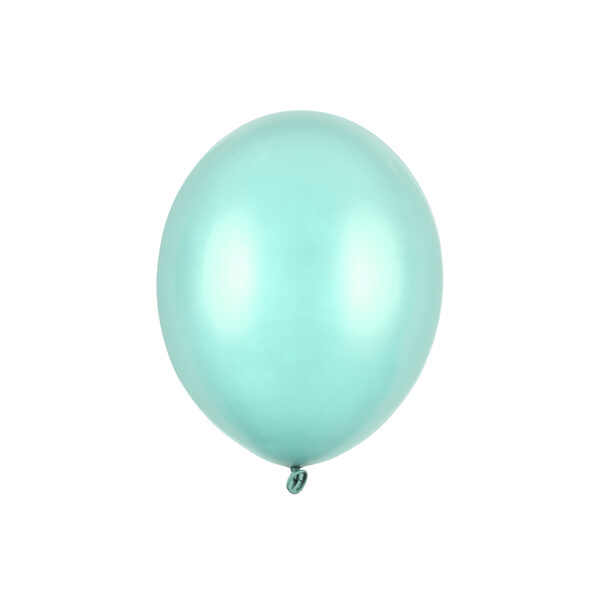Balony Strong 12cm, Metallic Mint Green (1 op. / 100 szt.)
