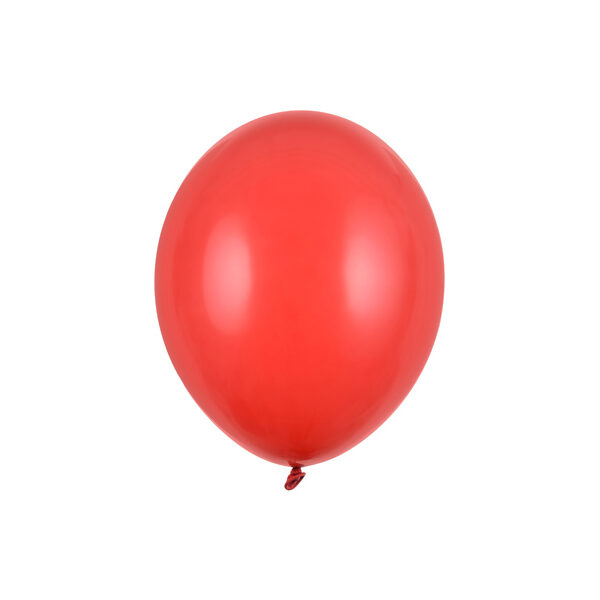 Balony Strong 12cm, Pastel Poppy Red (1 op. / 100 szt.)
