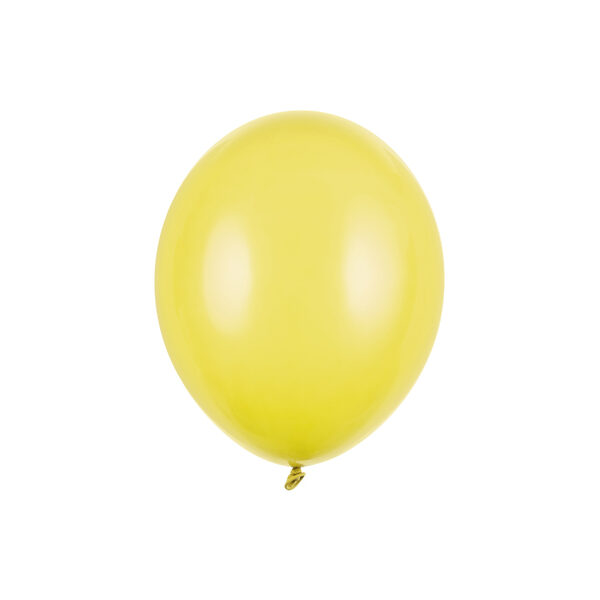 Balony Strong 12cm, Pastel Honey Yellow (1 op. / 100 szt.)