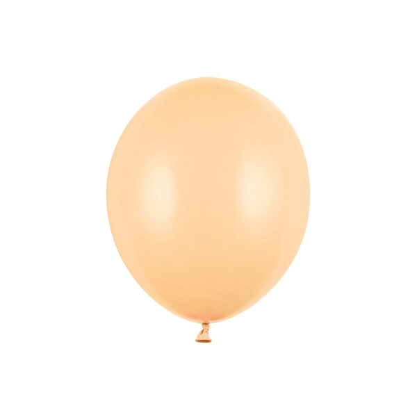 Balony Strong 12cm, Pastel Light Peach (1 op. / 100 szt.)