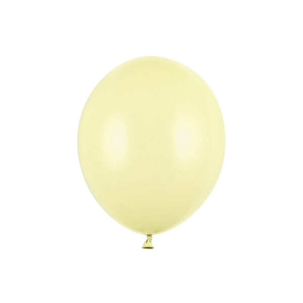 Balony Strong 12cm, Pastel Light Yellow (1 op. / 100 szt.)