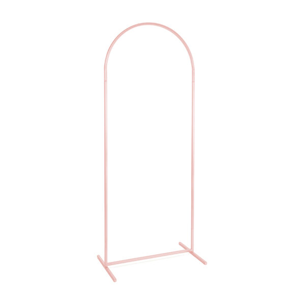 Stojak na tło, łuk maxi, brudny róż, 80x200 cm