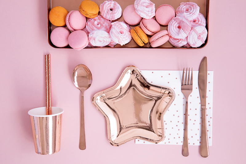 Serwetki Kropki, biały, 33x33cm (1 op. / 20 szt.) - obrazek 5