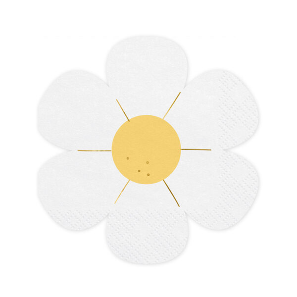 Serwetki Stokrotka, 16x16.5 cm, mix (1 op. / 12 szt.)