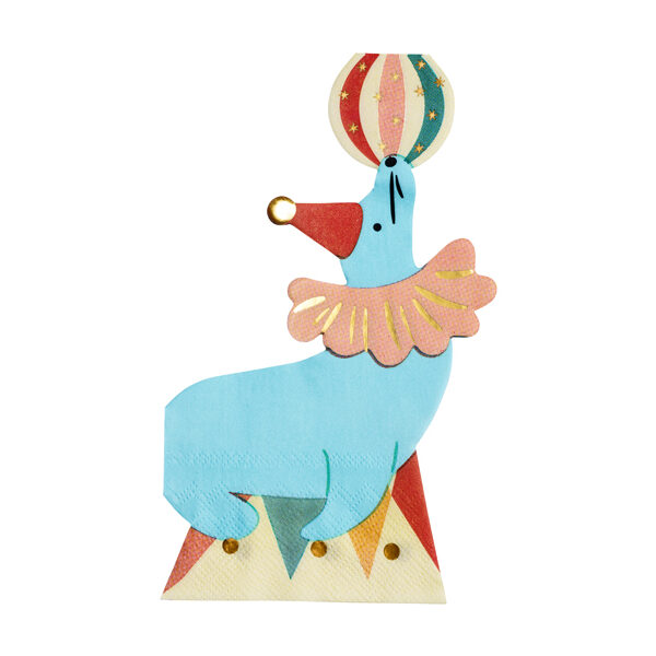 Serwetki Foka, 11 x 17 cm, mix (1 op. / 12 szt.)