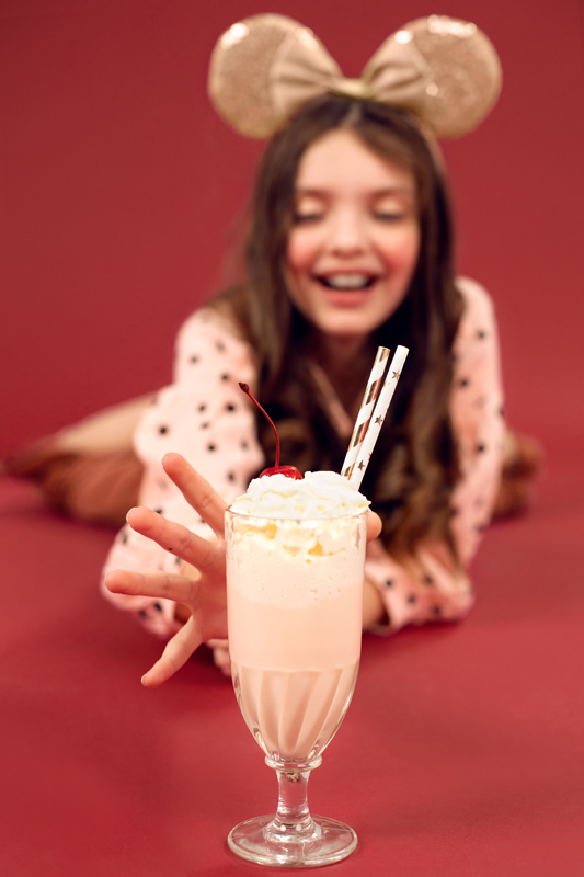 Słomki papierowe, jasne różowe złoto, 19.5cm (1 op. / 10 szt.) - obrazek 4