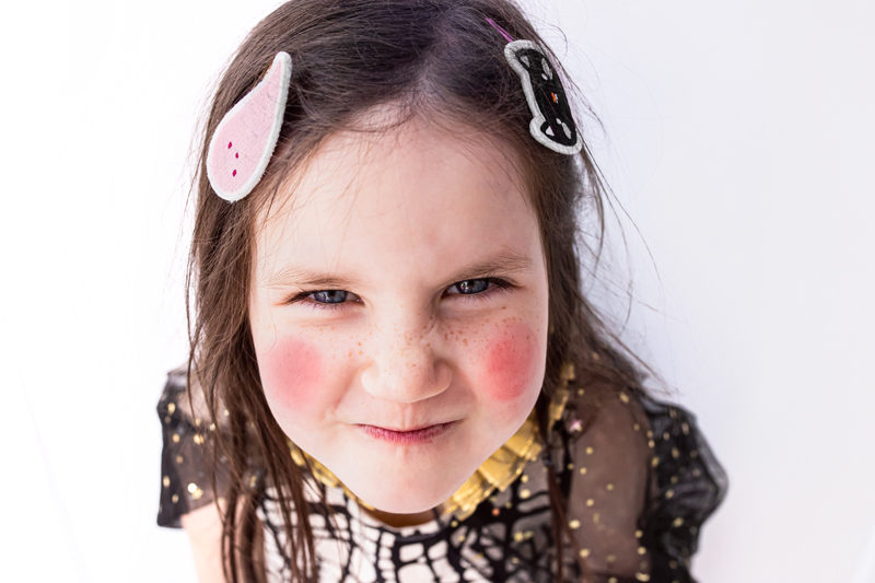 Spinki do włosów Halloween, mix (1 op. / 3 szt.) - obrazek 7