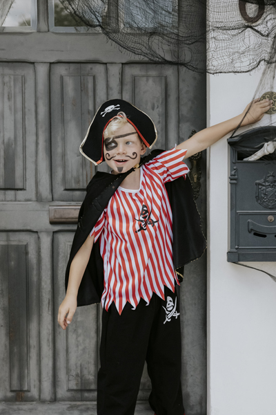 Strój Pirat z peleryną, mix, rozmiar 116-128 cm - obrazek 6