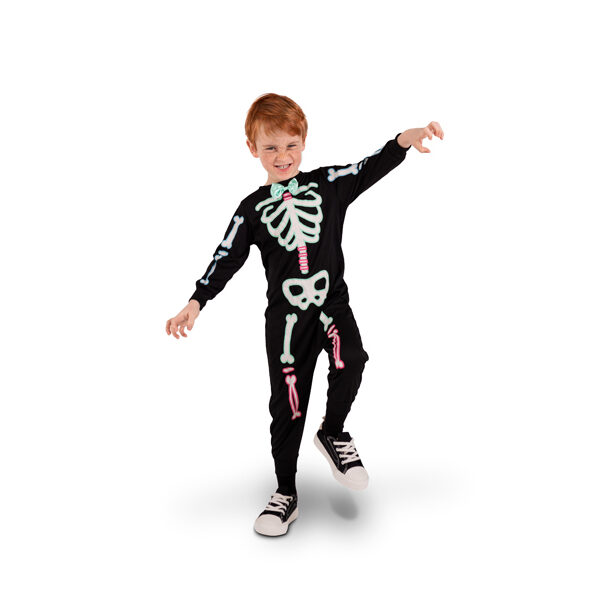 Strój dziecięcy Kościotrup, rozmiar 116-128