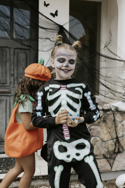 Strój dziecięcy Kościotrup, rozmiar 116-128 - obrazek 3