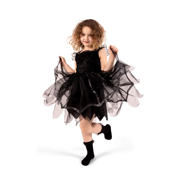 Strój dziecięcy Wiedźma, rozmiar 116-128