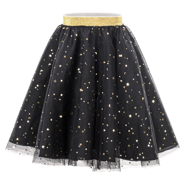 Strój dla dziewczynki - Spódniczka, czarny