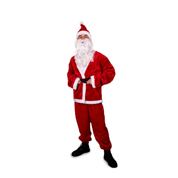Strój Świętego Mikołaja Premium, rozmiar 170-190cm, mix