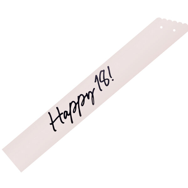 Szarfa Happy 18, krem, 76 cm