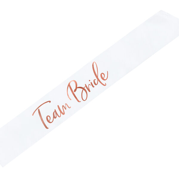 Szarfa Team Bride, biały, 75cm
