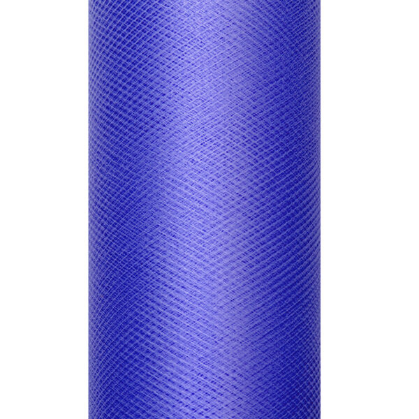 Tiul gładki, granat, 0,15 x 9m (1 szt. / 9 mb.)