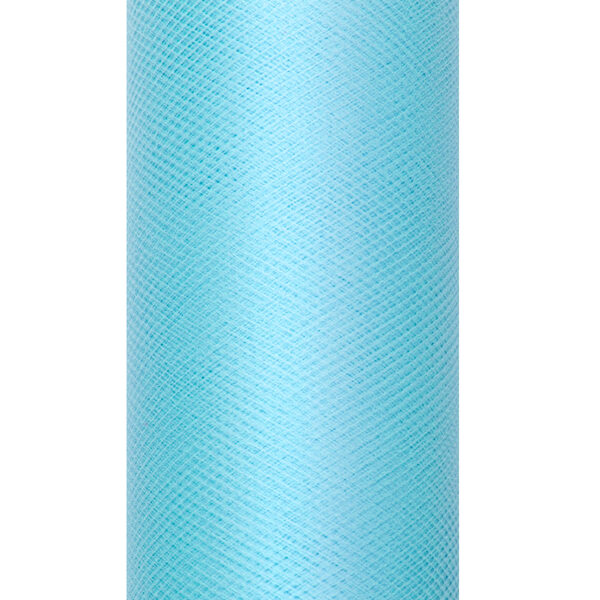 Tiul gładki, turkus, 0,15 x 9m (1 szt. / 9 mb.)