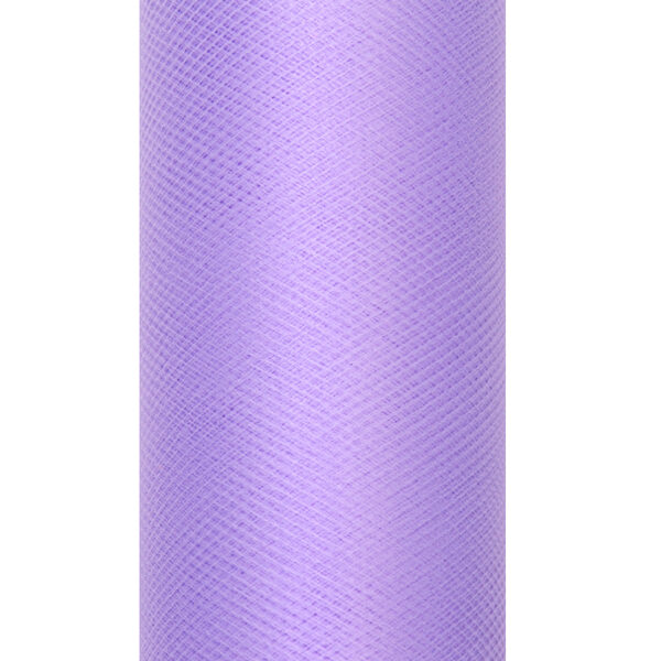 Tiul gładki, fiolet, 0,3 x 9m (1 szt. / 9 mb.)