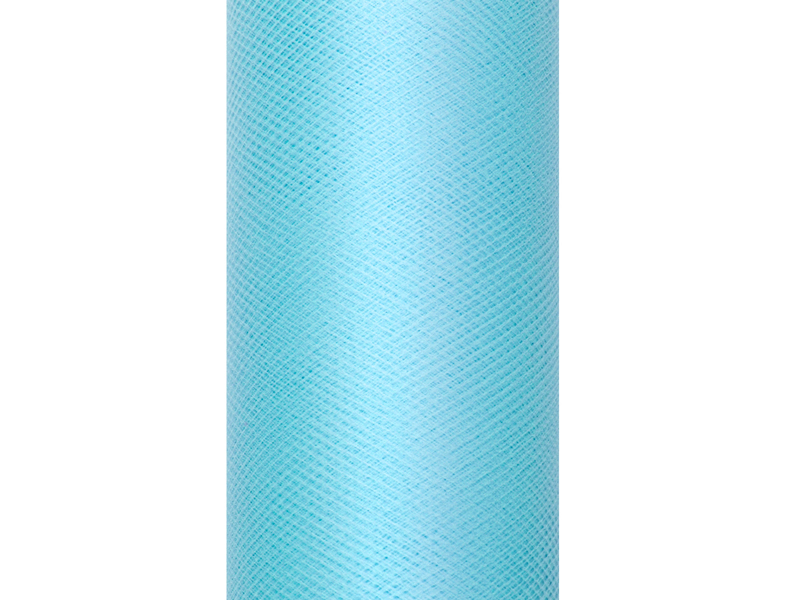 Tiul gładki, turkus, 0,3 x 9m