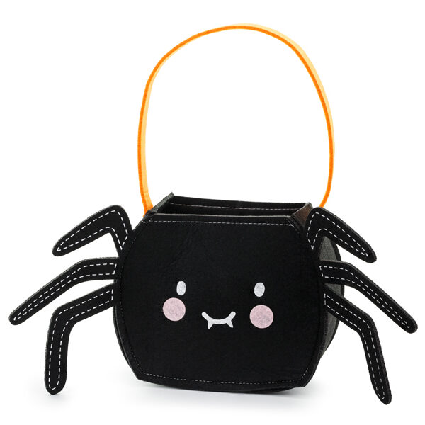 Torebka Halloween Pająk, czarna