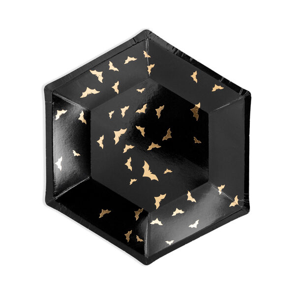 Talerzyki Trick or Treat, 20cm (1 op. / 6 szt.)