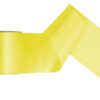 Tasiemka satynowa, żółty, 100mm/25m