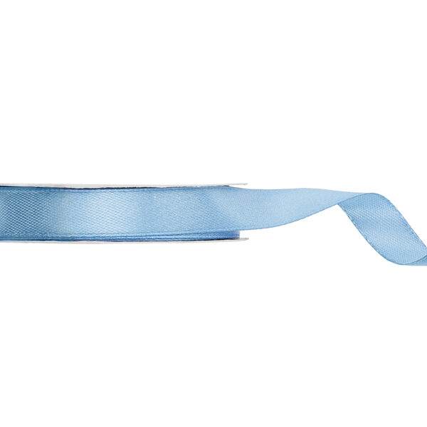 Tasiemka satynowa, mglisty nieb., 12mm/25m