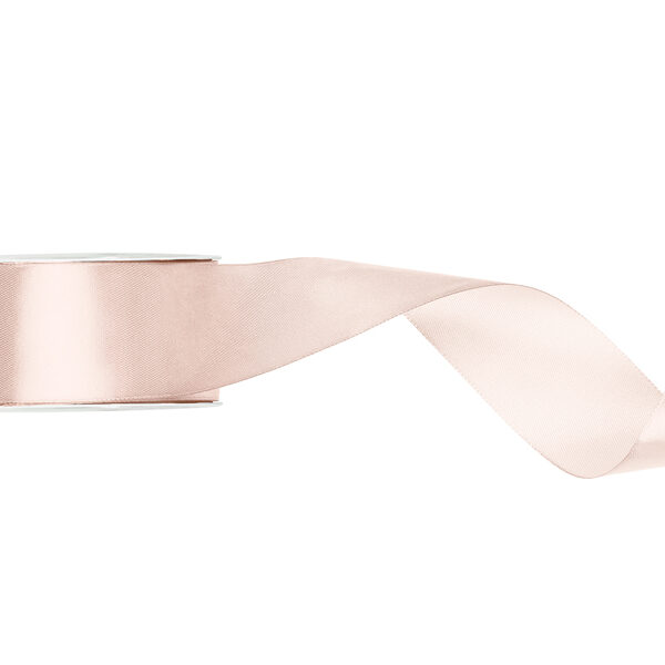 Tasiemka satynowa, złamana biel, 25mm/25m