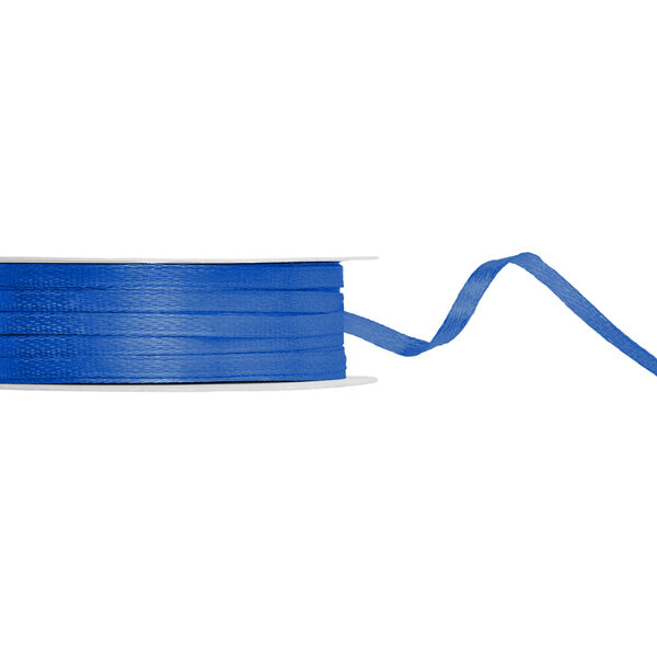 Tasiemka satynowa, k. niebieski, 3mm/50m