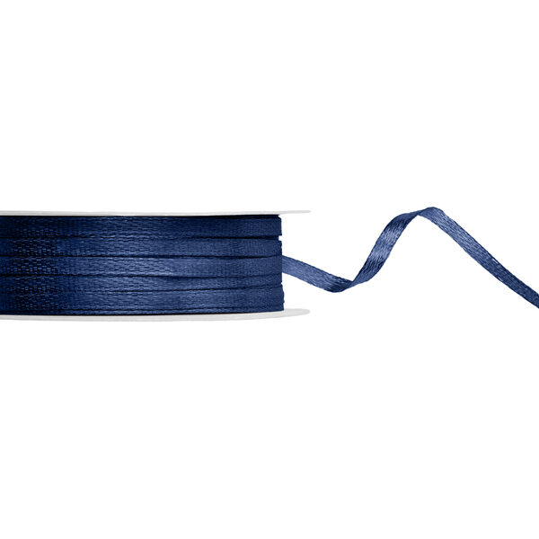 Tasiemka satynowa, granat, 3mm/50m