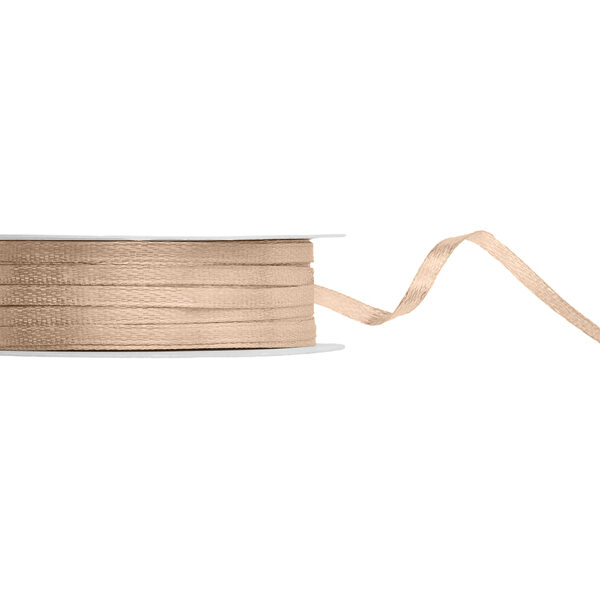 Tasiemka satynowa, brzoskwinia, 3mm/50m