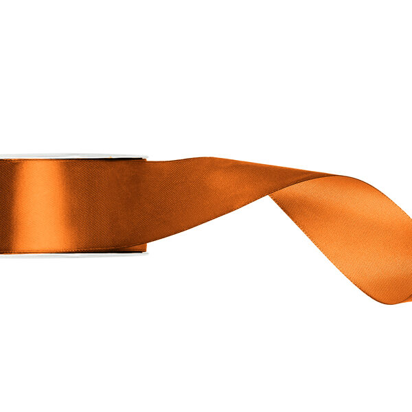 Tasiemka satynowa, rdzawy, 38mm/25m