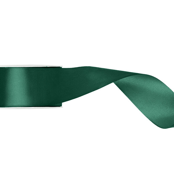 Tasiemka satynowa, butelkowa zieleń, 38mm/25m