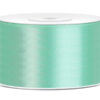 Tasiemka satynowa, mięta, 38mm/25m