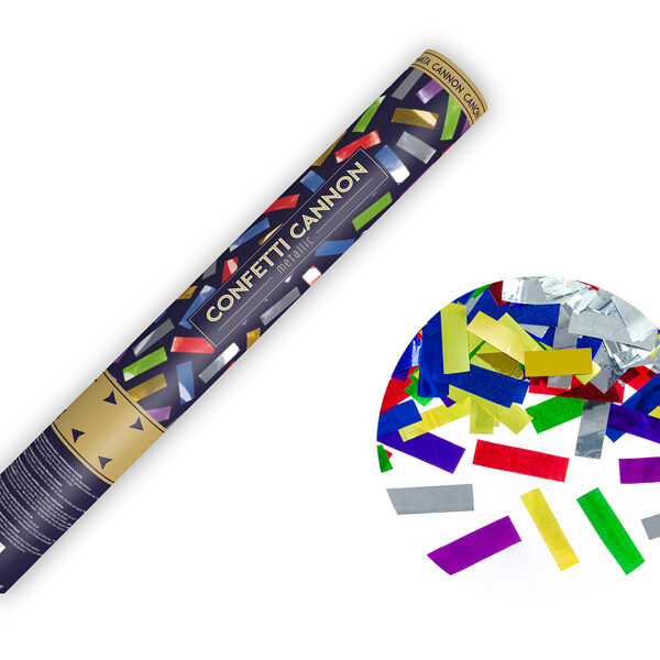Tuba z konfetti, mix, 40cm
