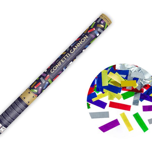 Tuba z konfetti, mix, 60cm