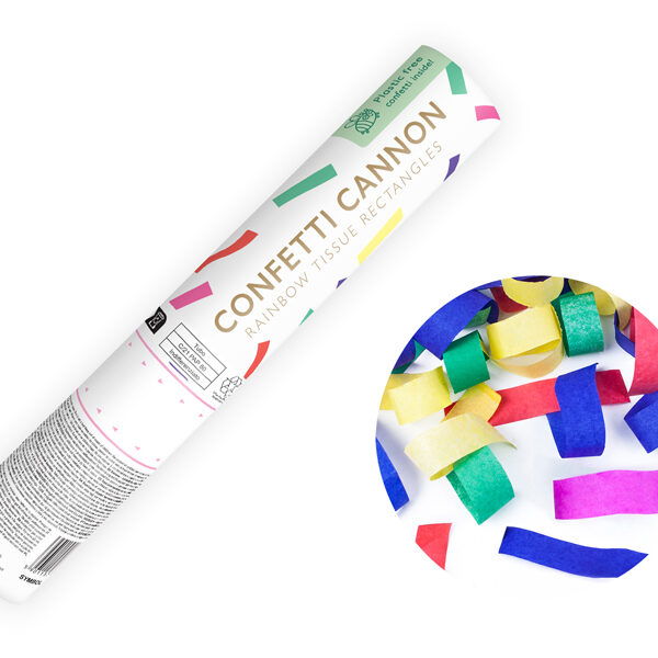 Tuba z konfetti, mix, 20cm