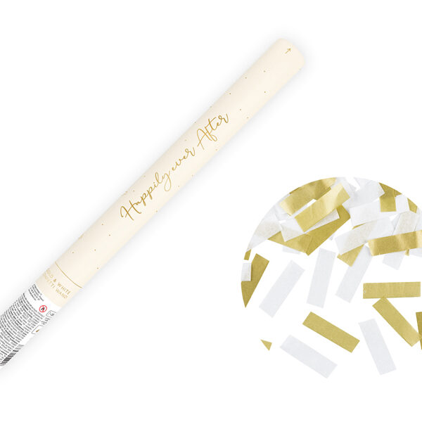 Tuba z konfetti, mix, 35 cm