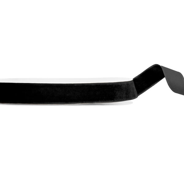 Tasiemka Welurowa, czarny, 15mm/10m