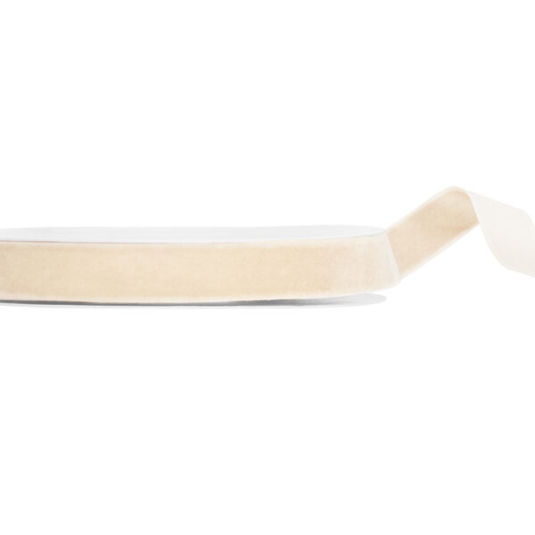 Tasiemka Welurowa, beżowa, 15mm/10mb