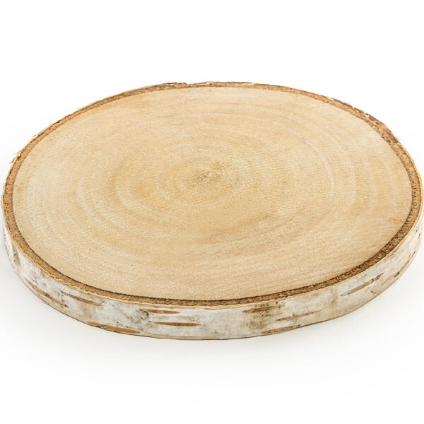 Podstawki drewniane, średnica 10-12 cm (1 op. / 2 szt.)