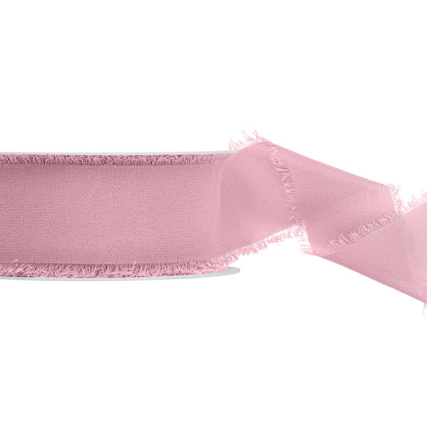 Wstążka szyfonowa, liliowy, 40mm/10m