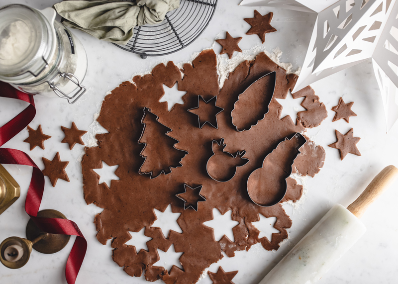 Wykrawacze do ciastek Merry Christmas, srebrny (1 op. / 6 szt.) - obrazek 4