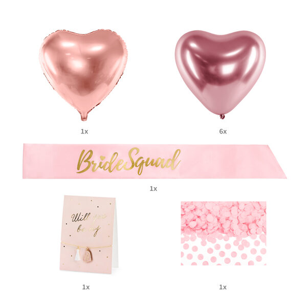 Zestaw akcesoriów dla druhny, mix (1 op. / 10 szt.)